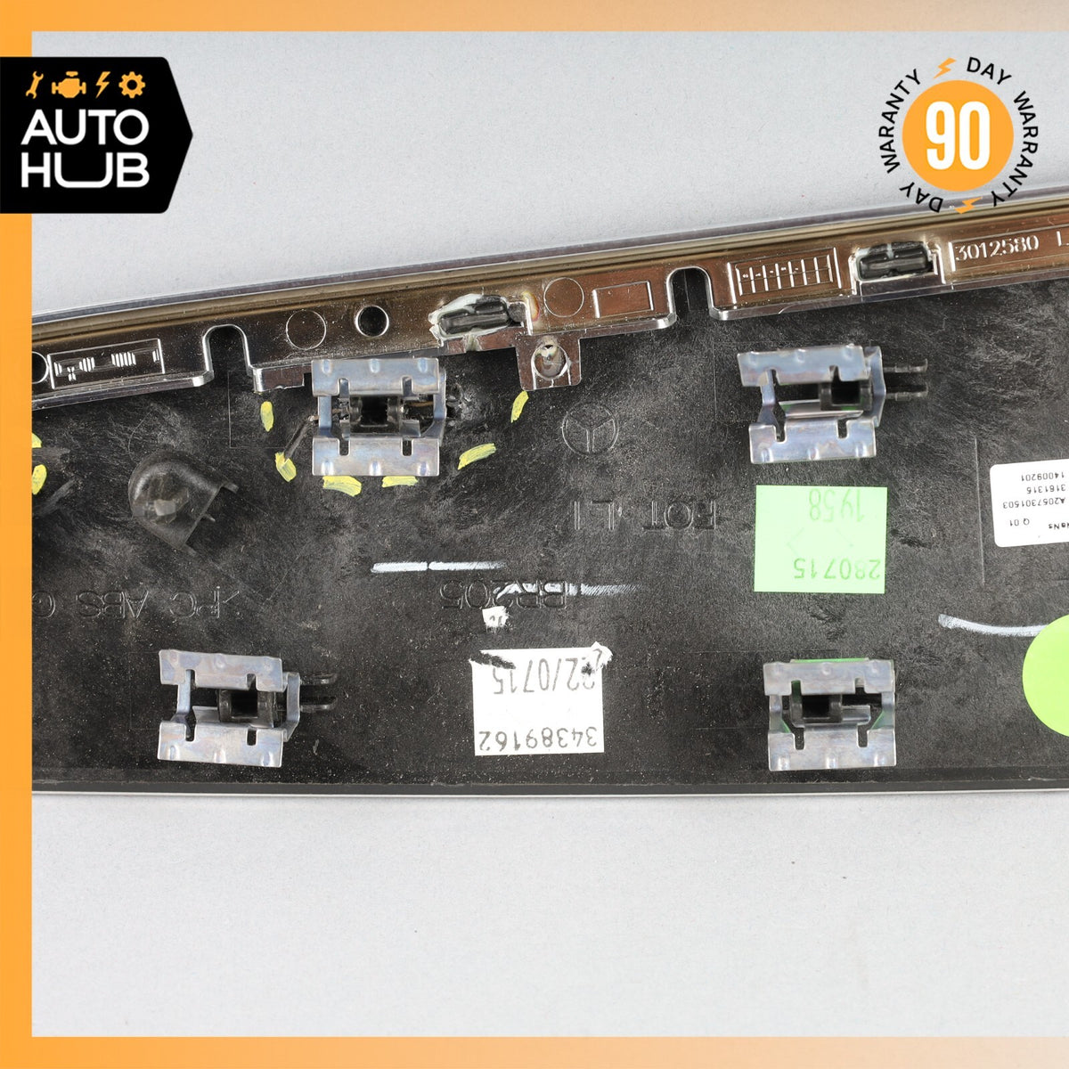 15-21 Mercedes W205 C300 C350e E400 Rear Left Driver Side Door Trim OEM - photo 10
