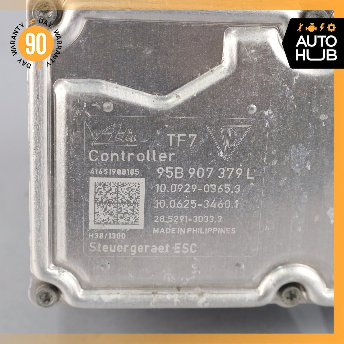 17-18 Porsche Macan 95B ABS Hydraulic Pump Control Module 95B907379L OEM - photo 9