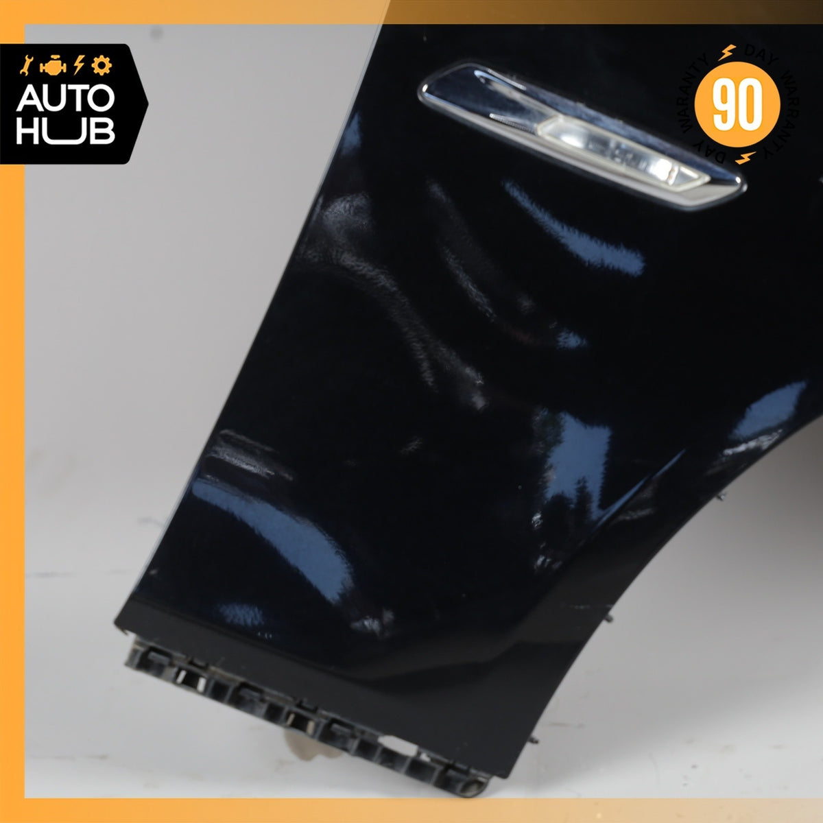 11-16 BMW F10 535i 550i Fender Front Right Passenger Side Black OEM - photo 2
