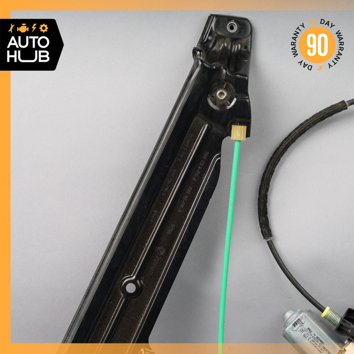 11-16 BMW F10 550i Front Right Passenger Side Window Regulator Motor OEM - photo 5