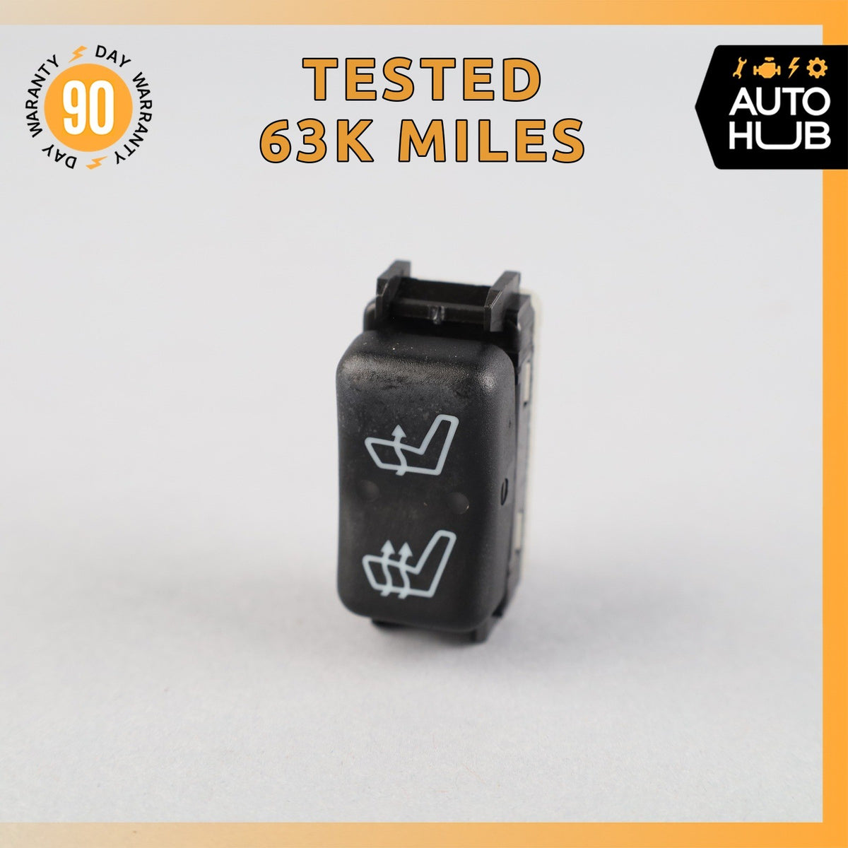 92-99 Mercedes W140 CL600 S500 S600 Seat Heating Switch OEM 63k - photo 1
