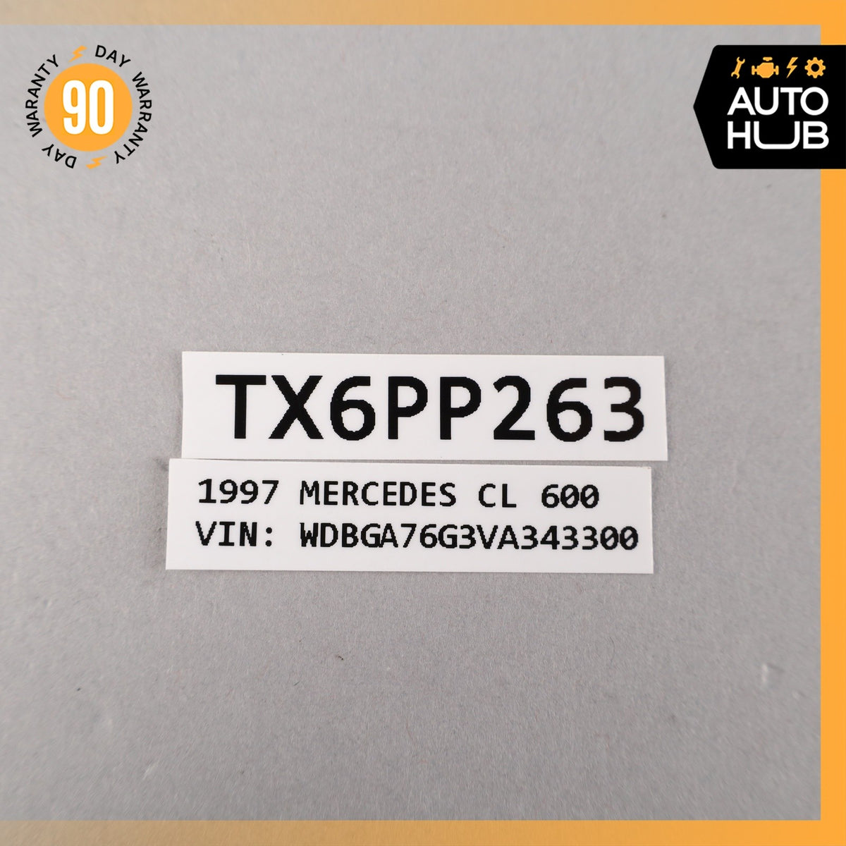 96-99 Mercedes W140 CL600 S500 Electronic Stability Control ESP Module OEM 63k - photo 10