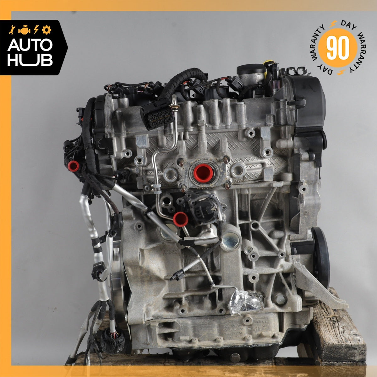 16-18 Audi 8V E-Tron A3 1.4L L4 Engine Motor Assembly CXUA OEM 78k - photo 8