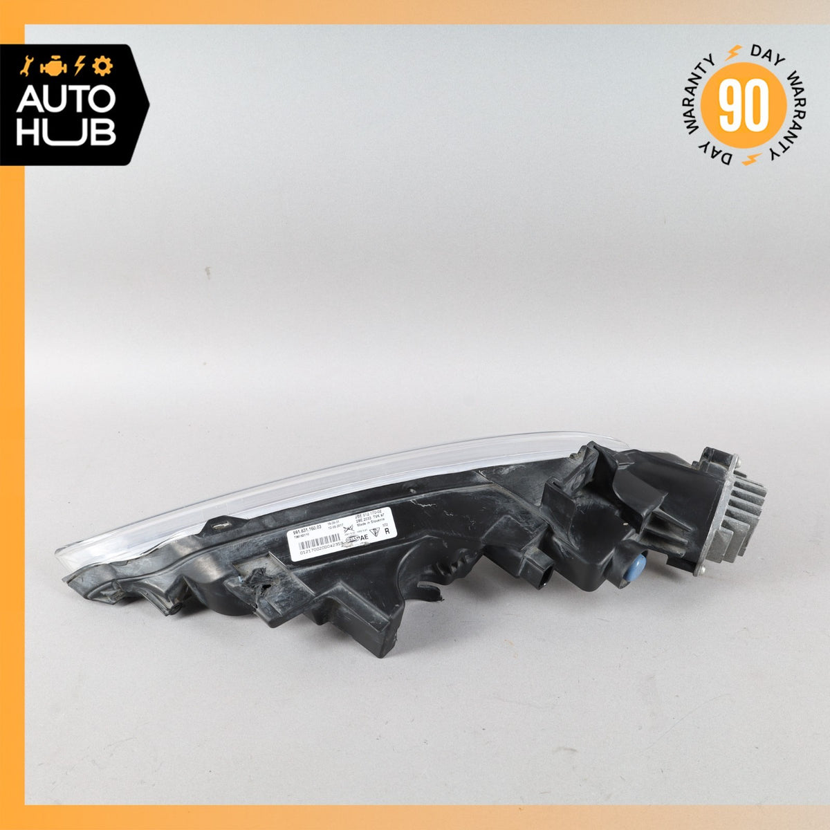 17-19 Porsche 991 911 C4S Right Daytime Running Light Fog Lamp 99163116003 OEM - photo 7