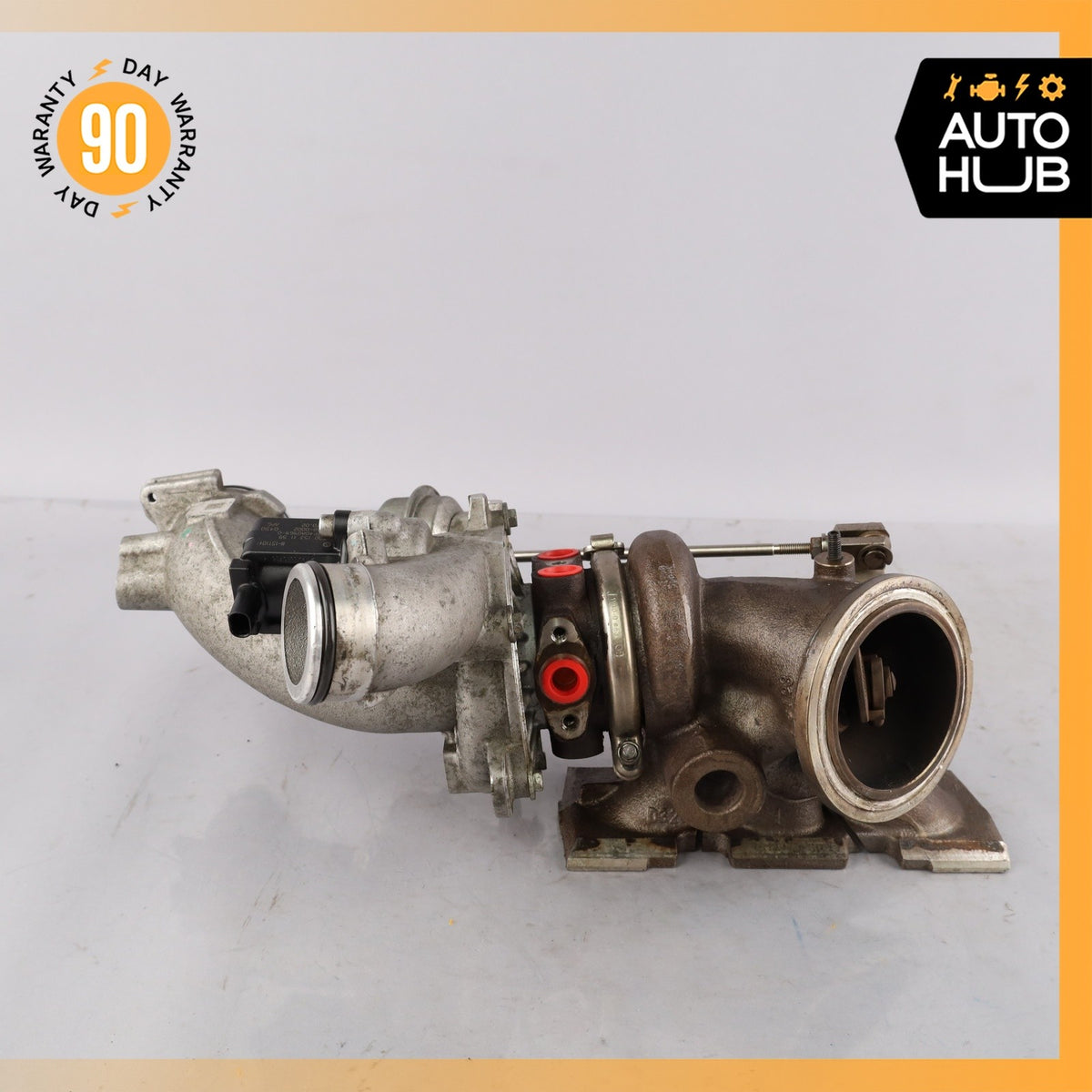 Mercedes W207 E400 4Matic M276 Left Turbocharger Turbo Charger Manifold OEM 79k - photo 4