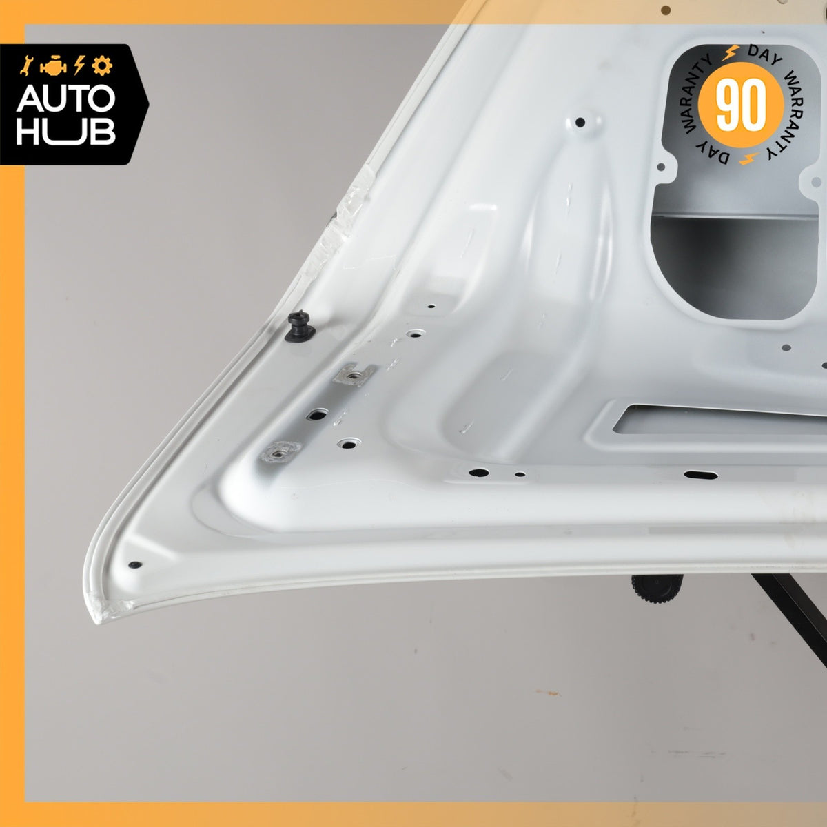 17-20 Mercedes W213 E300 E450 Trunk Lid Panel Assembly White OEM 52k - photo 19