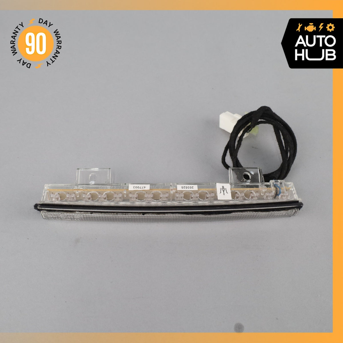 03-19 Maserati Quattroporte GranTurismo S 3rd Third Brake Stop Light Lamp OEM - photo 5