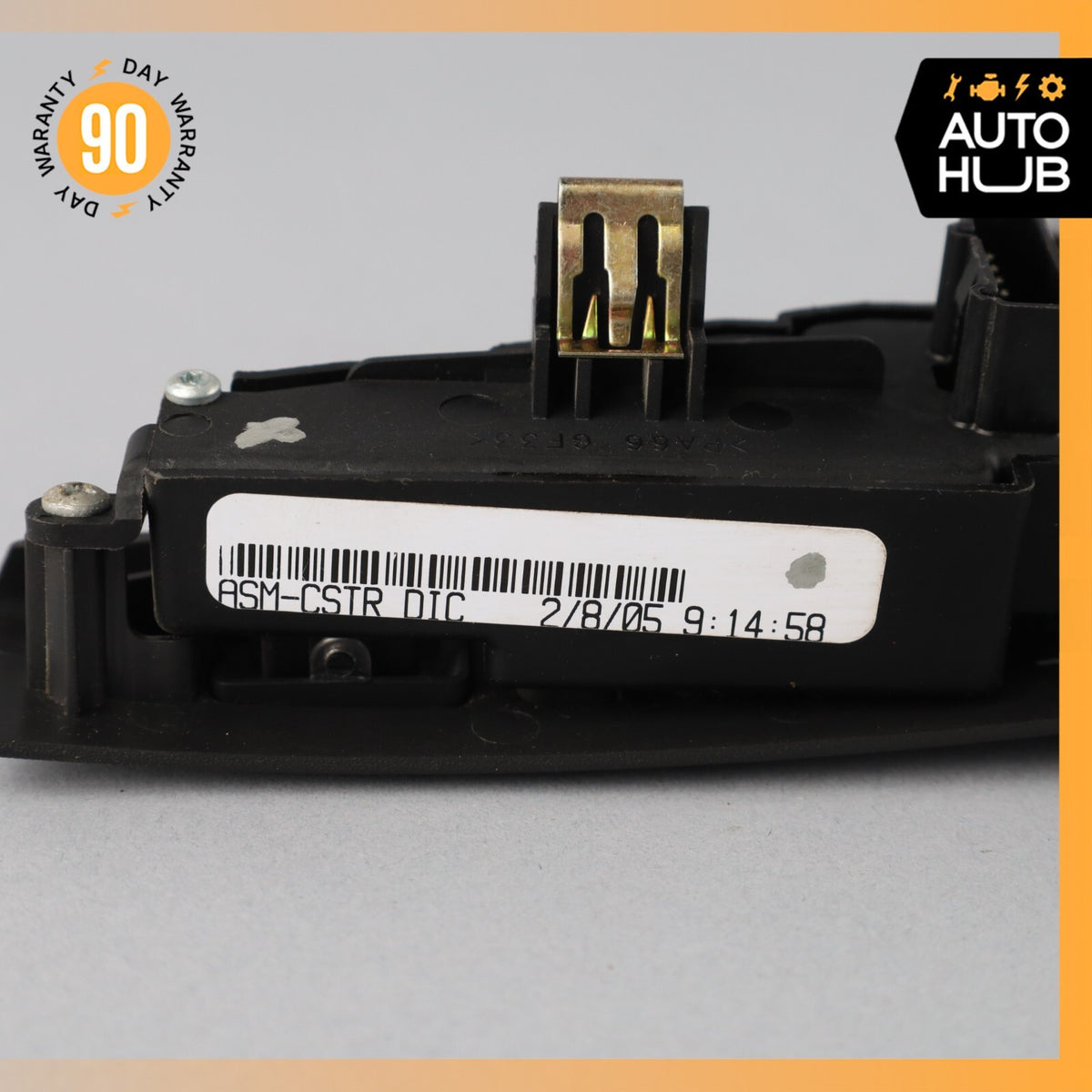 04-09 Cadillac XLR Information Display Switch & Push Start Button Black OEM - photo 8