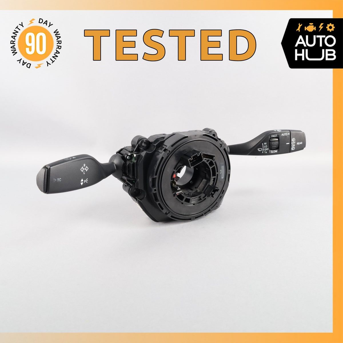 14-18 BMW F15 X5 Steering Column Clockspring Control Switch OEM - photo 1