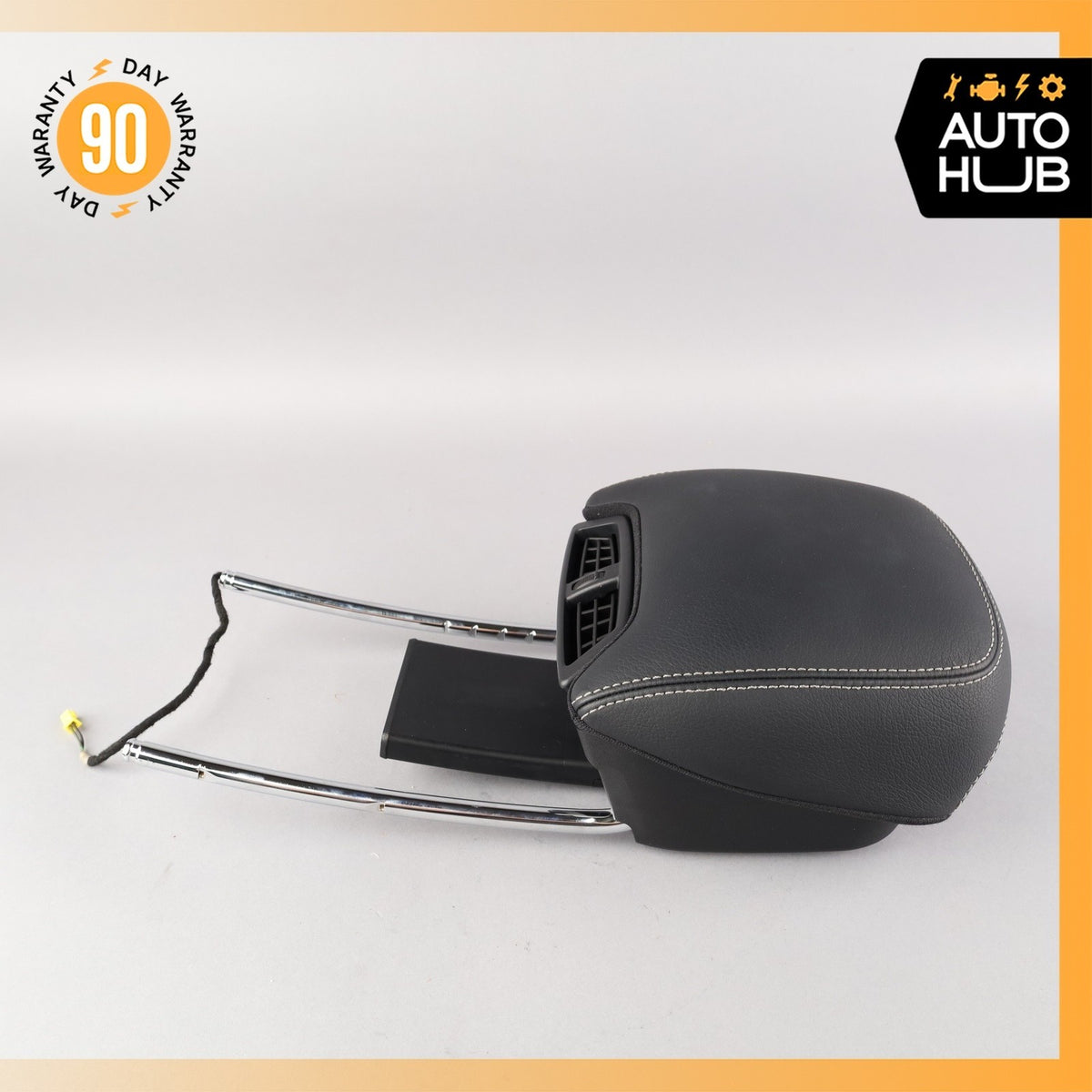 11-13 Mercedes W207 E350 E550 Front Seat Cushion Headrest Head Rest Black OEM - photo 11