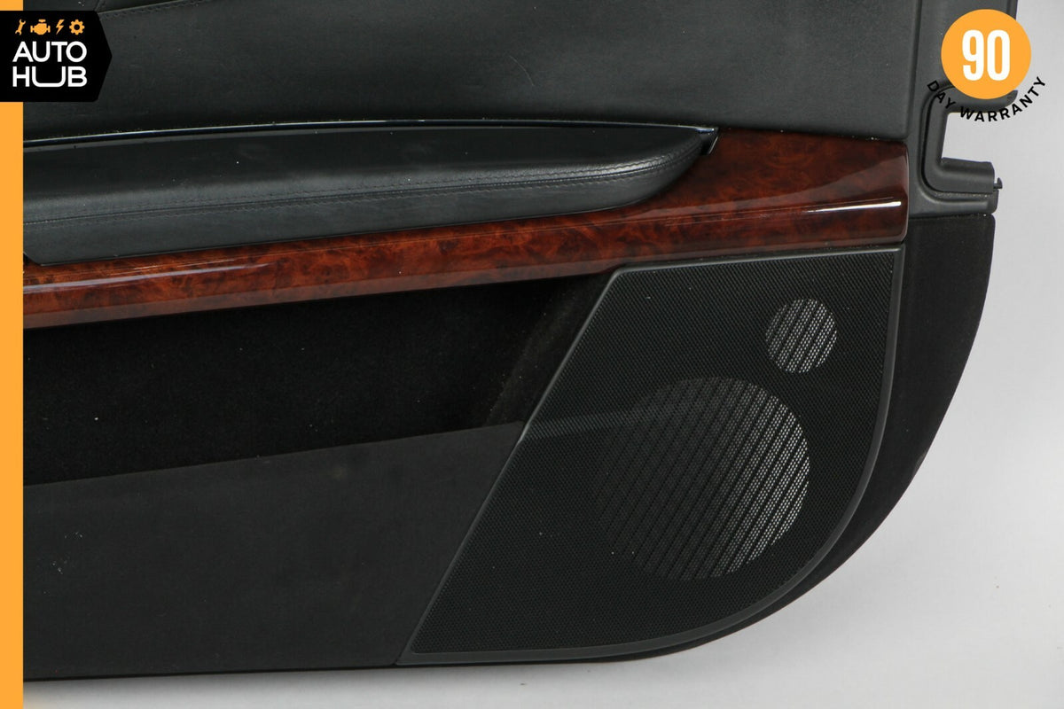 07-10 Mercedes W216 CL600 Front Right Passenger Side Door Panel Black OEM - photo 7