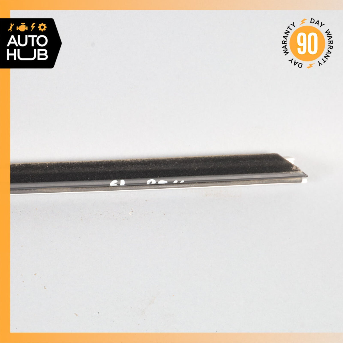 19-23 Aston Martin DB11 Convertible Exterior Door Upper Molding Trim Left OEM - photo 13