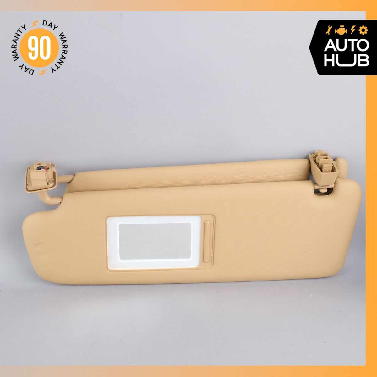 15-18 Porsche Cayenne 958 Sun Visor Sunvisor Front Left Luxor Beige OEM - photo 1