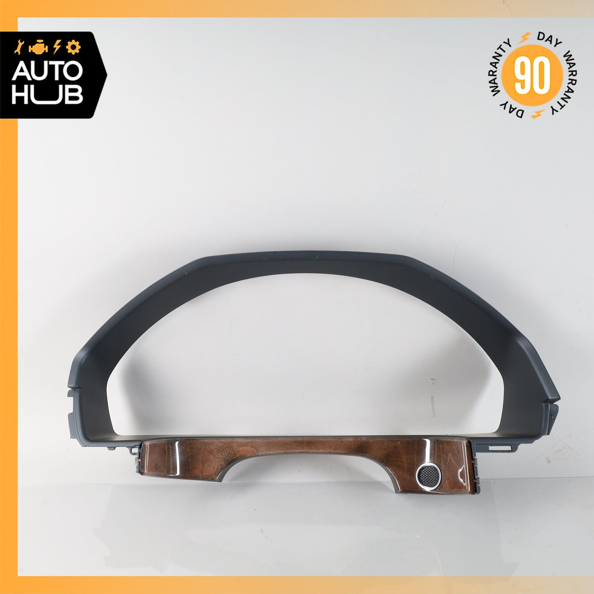 10-16 Mercedes W212 E350 E400 Instrument Cluster Clear Bezel Trim Cover OEM - photo 2