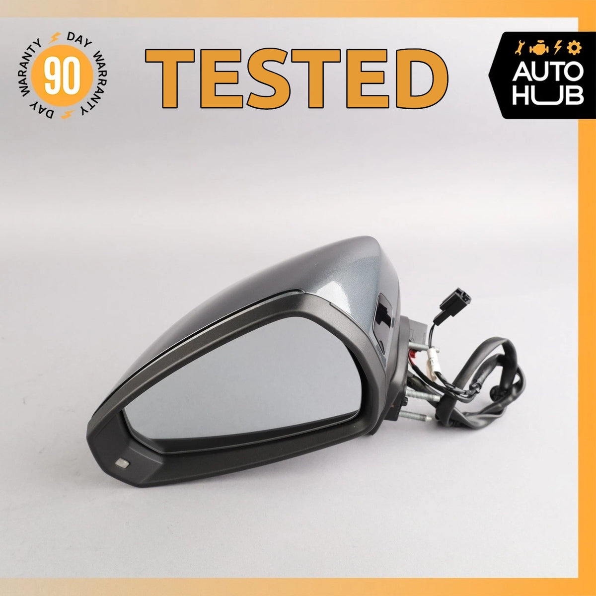 16-18 Audi 8V A3 E-Tron Front Left Side Rear View Mirror w/ Blind Spot OEM - photo 1