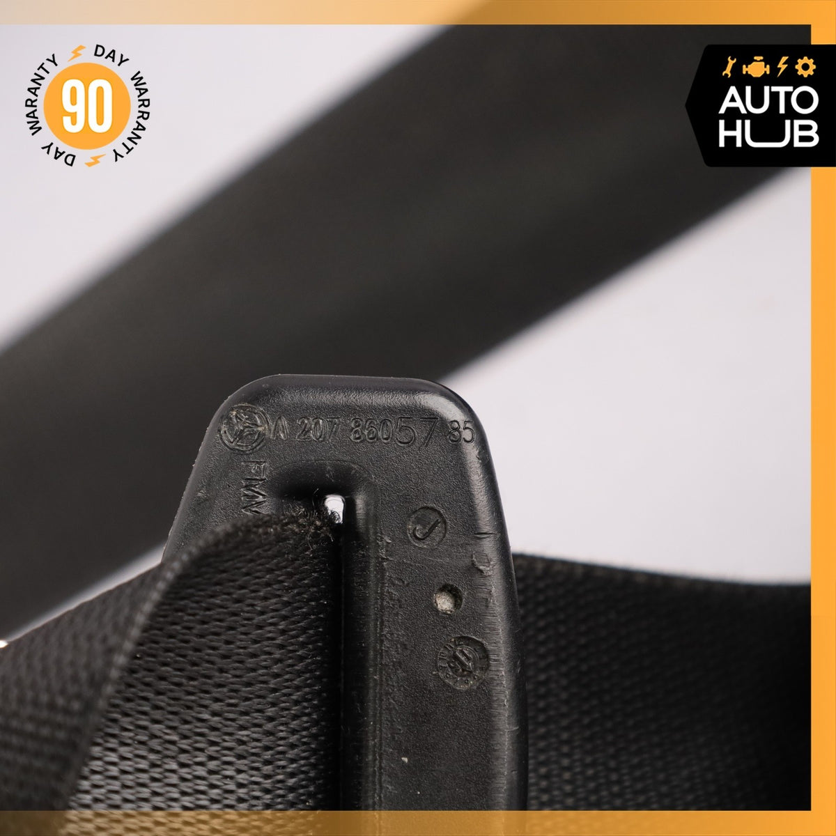 10-17 Mercedes W207 E400 E550 Front Left Driver Side Seat Belt Black OEM - photo 13