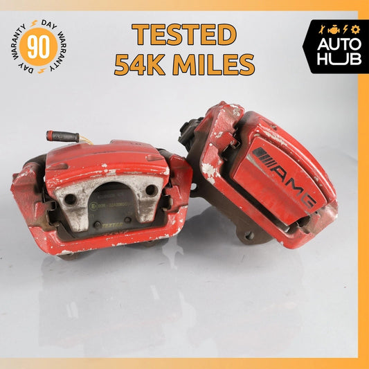 Mercedes R231 SL400 SL550 Rear Left & Right Brake Calipers Set w/ Actuator OEM - photo 1