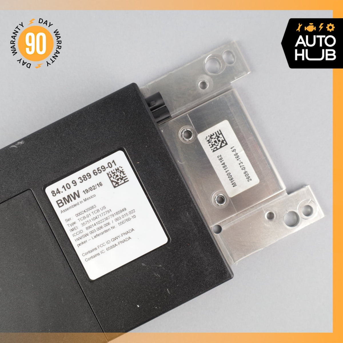 2016 BMW i3 I01 Hybrid Communication Control Module OEM 49k - photo 3