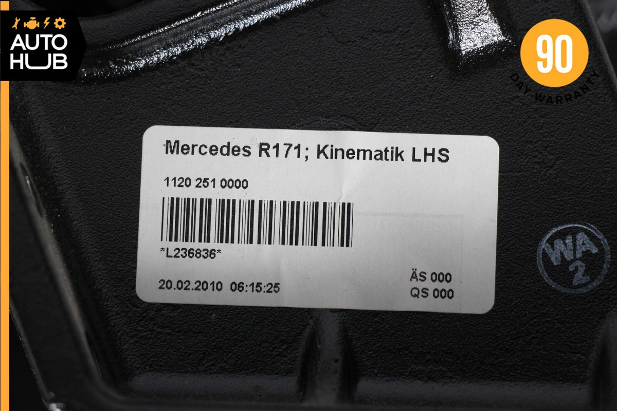05-11 Mercedes R171 SLK300 SLK280 Convertible Top Left C Pillar Brace Support - photo 11