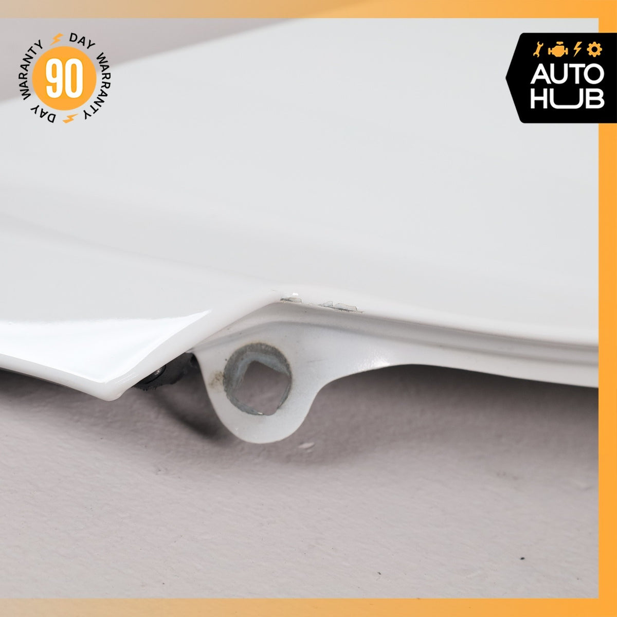 13-15 BMW E84 X1 Left Driver Side Fender Assembly White OEM - photo 13