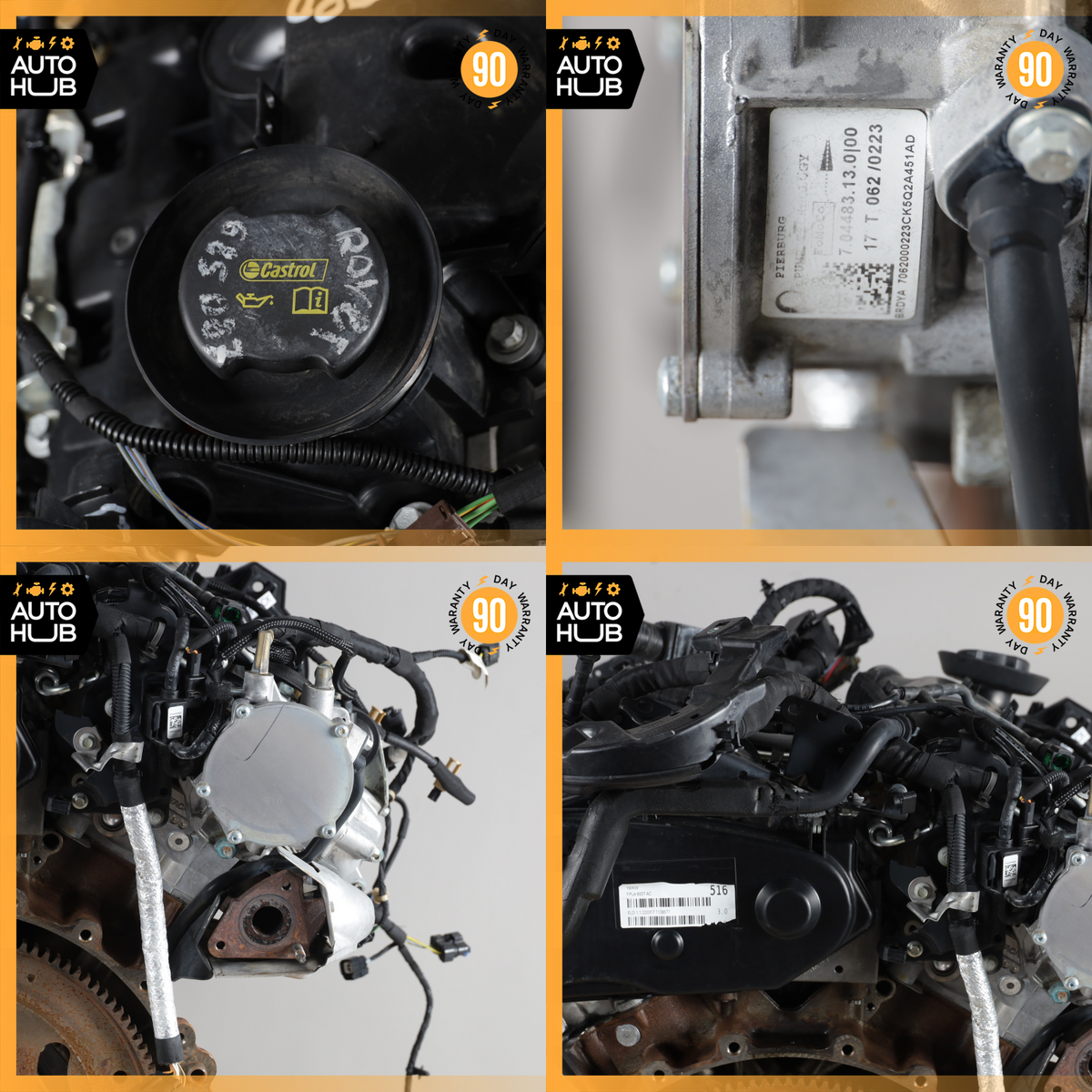 16-21 LR Range Rover Sport L494 L405 306DT Diesel 3.0L Engine Motor Assembly OEM - photo 21