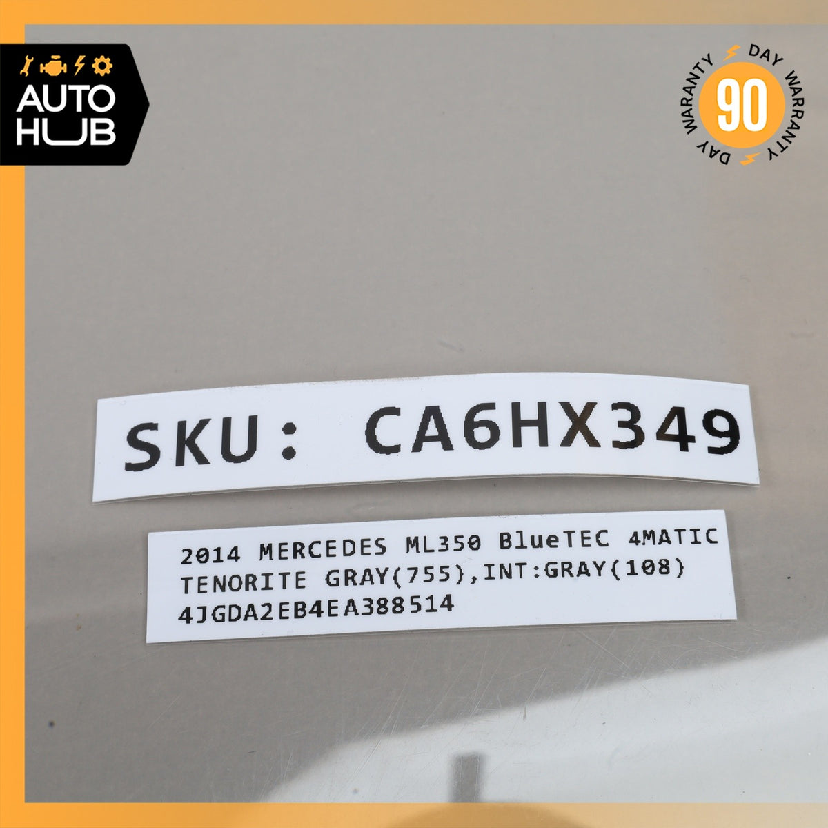 13-16 Mercedes W166 ML350 GL550 Trunk Tailgate Release Open Handle w/Camera OEM - photo 12