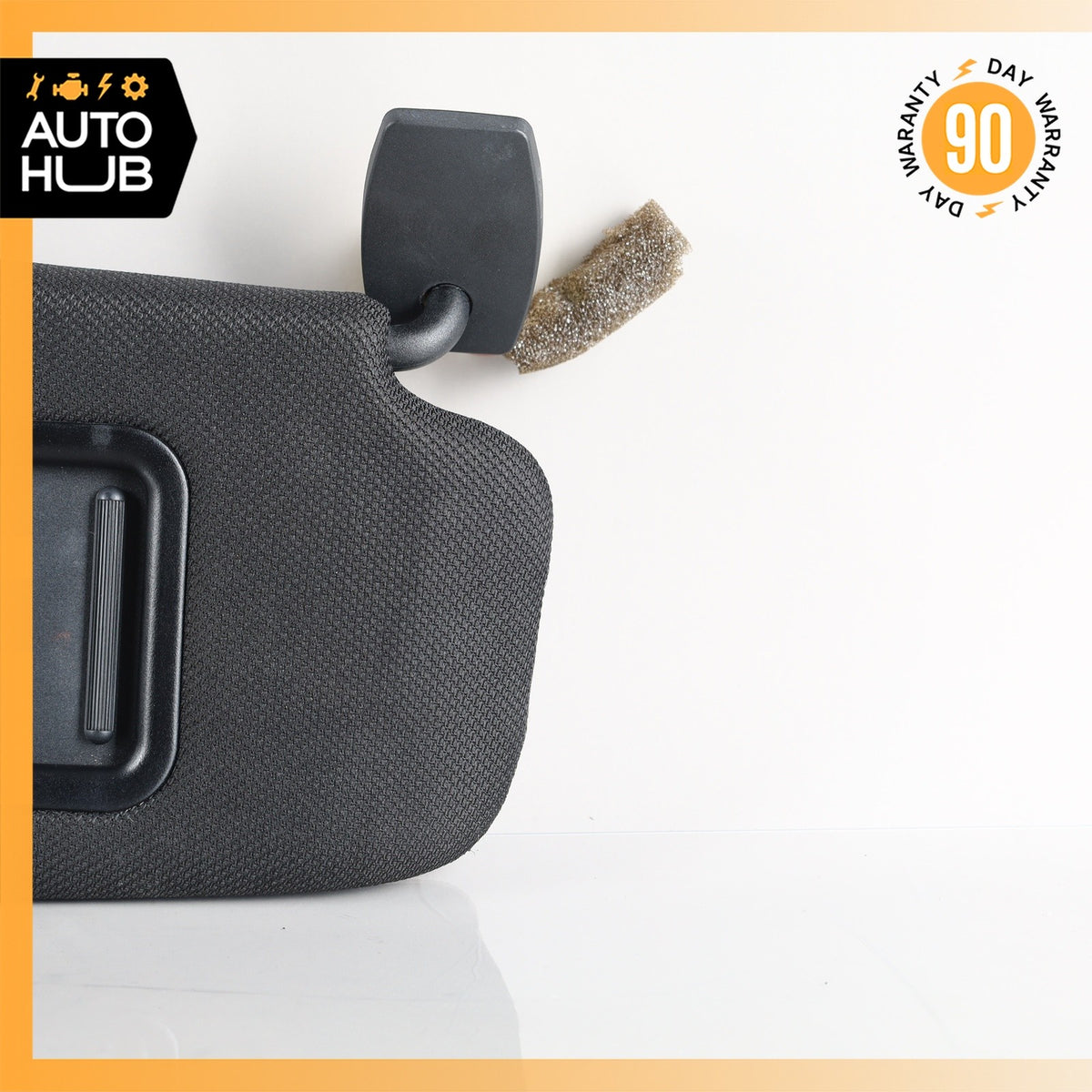 11-16 BMW F10 550i 528i Right Passenger Sun Visor Shade Black 51168038166 OEM - photo 4