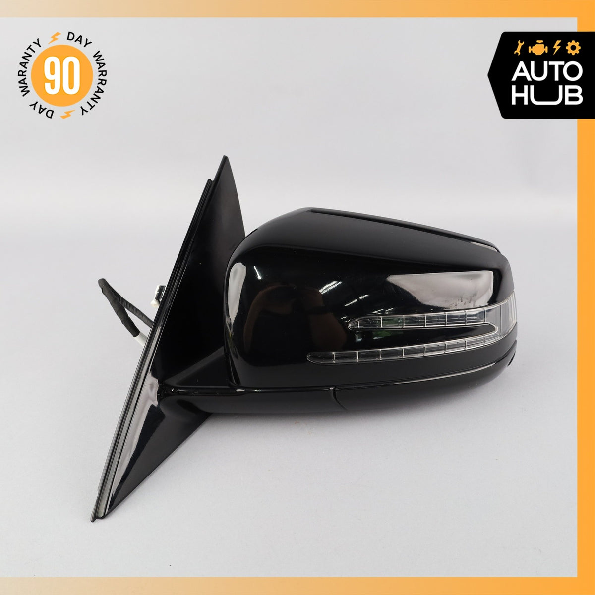 10-13 Mercedes W212 E350 E550 Left Driver Side Rear View Door Mirror OEM 70k - photo 8