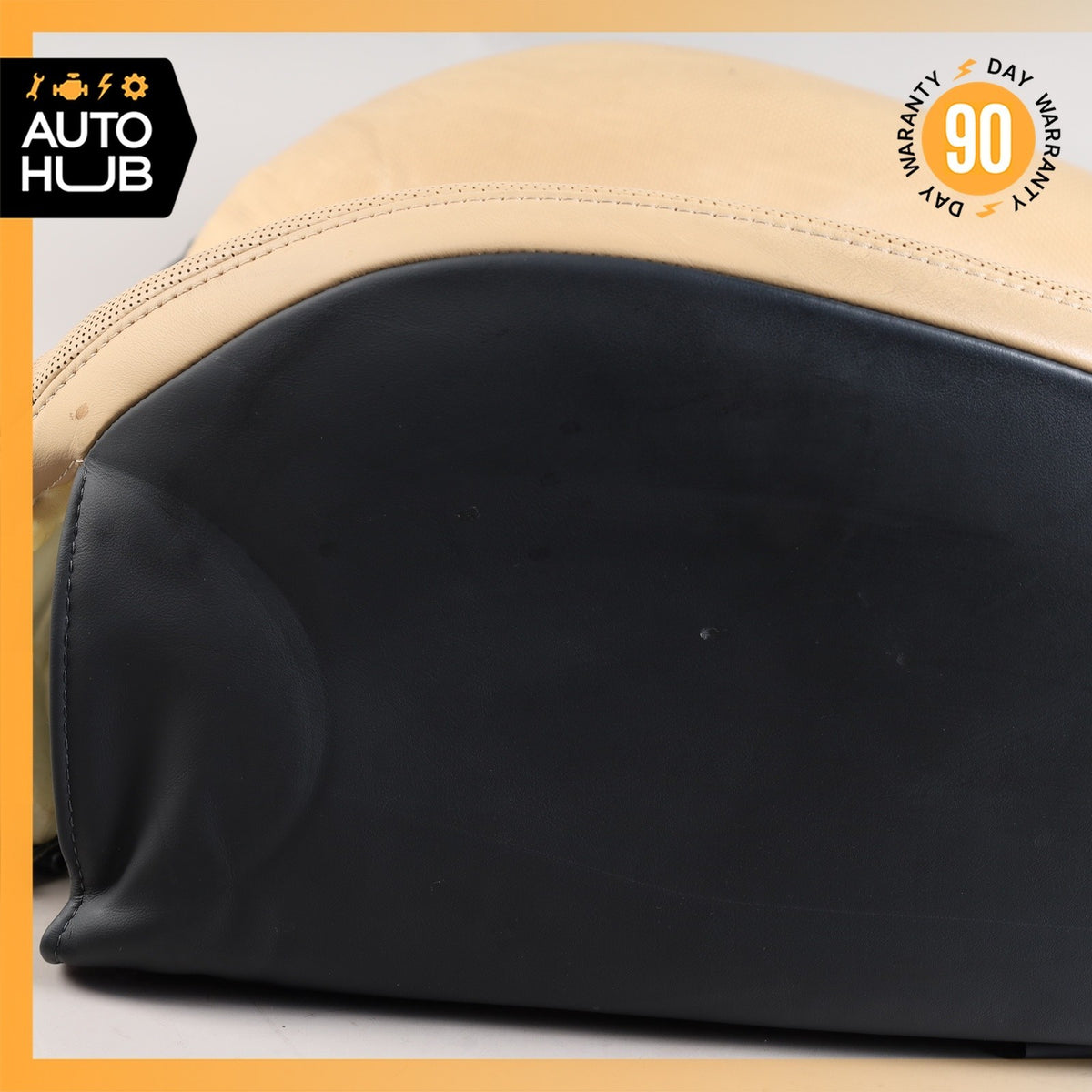 11-18 Porsche Cayenne 958 Front Right Side Seat Upper Cushion Leather OEM - photo 11