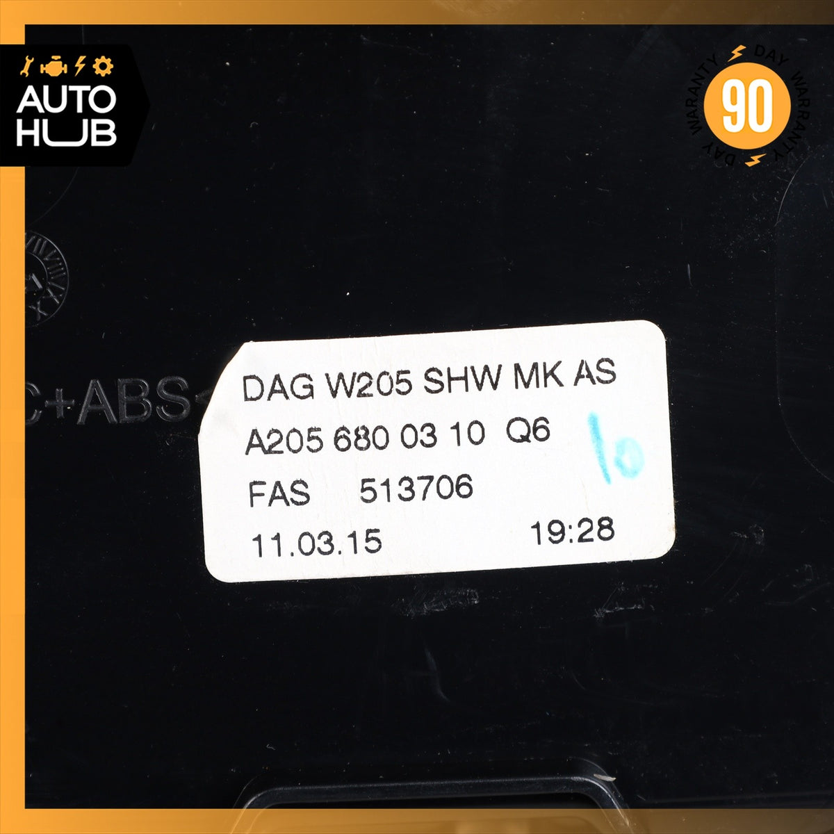 15-18 Mercedes W205 C300 C43 AMG Center Console Ashtray Compartment OEM - photo 15