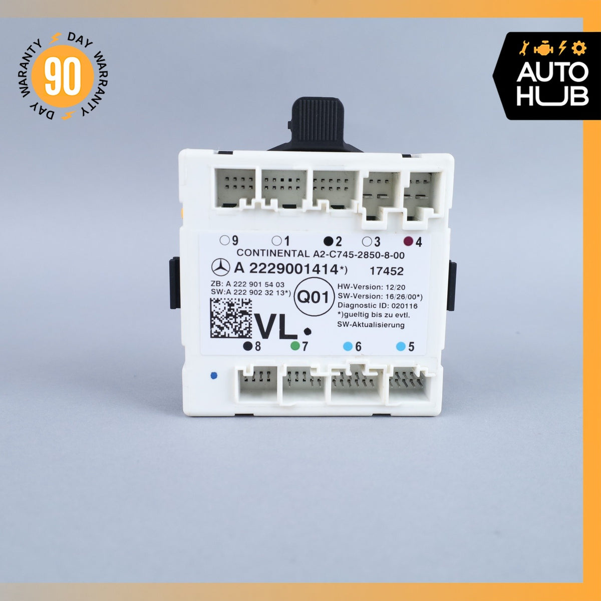 Mercedes W205 C63 AMG C300 Front Left Side Door Control Module OEM - photo 9