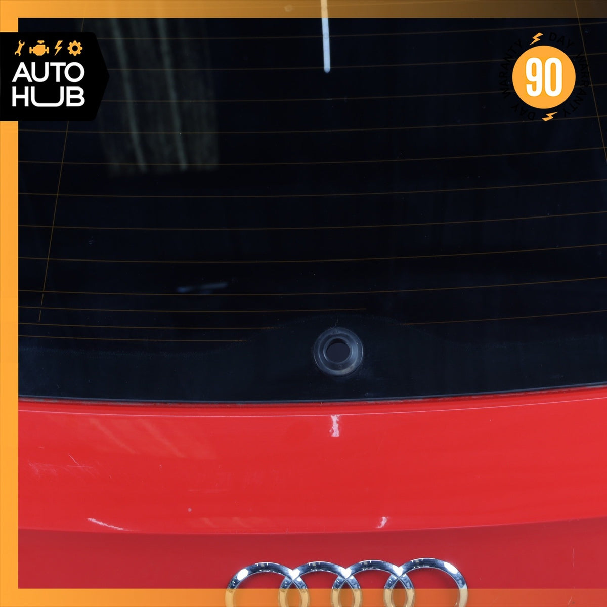 16-18 Audi 8V A3 E-Tron Trunk Lid Liftgate Tailgate Hatch Shell Red OEM 78k - photo 6