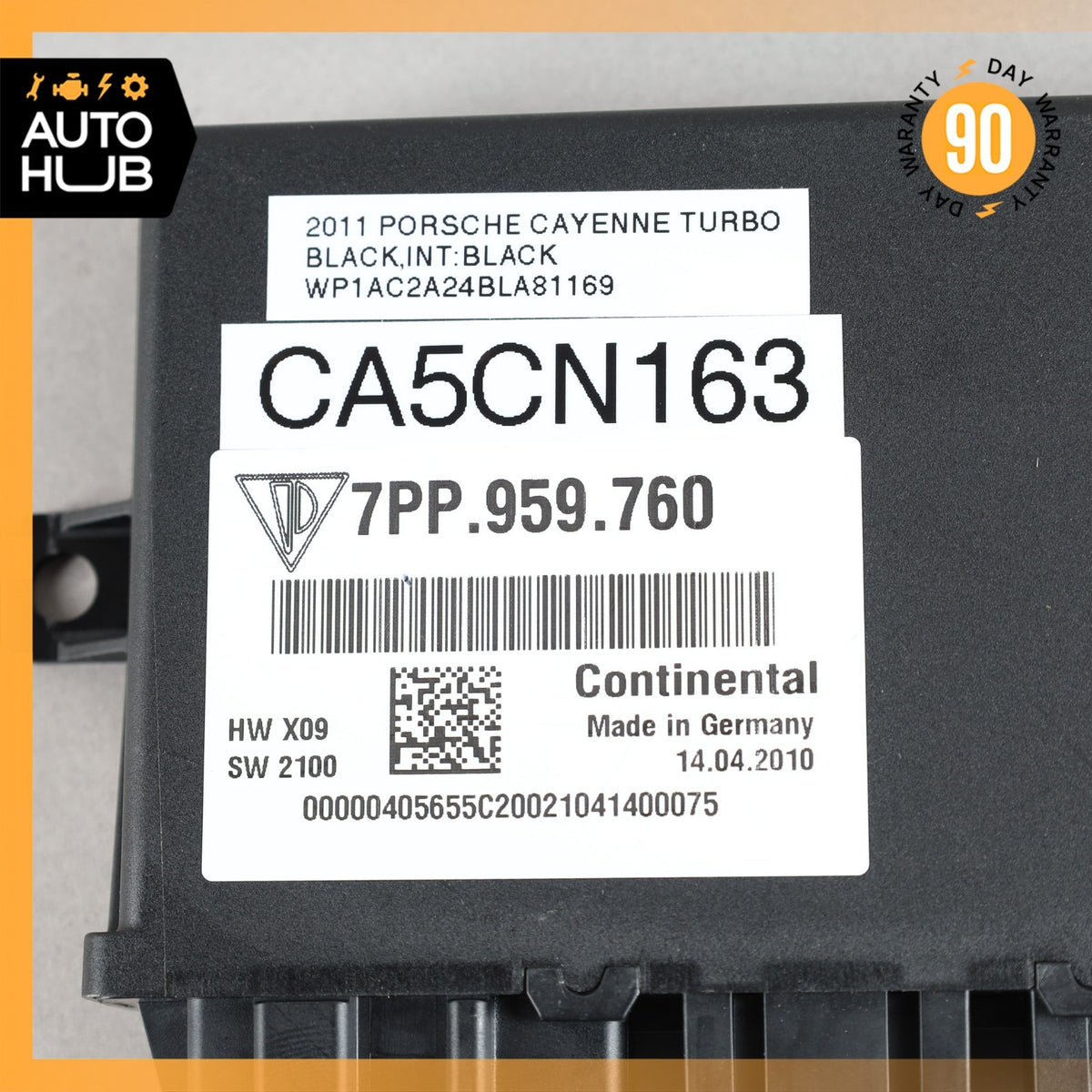 Porsche Cayenne 958 Front Left or Right Seat Control Module Unit 7PP959760F OEM - photo 8