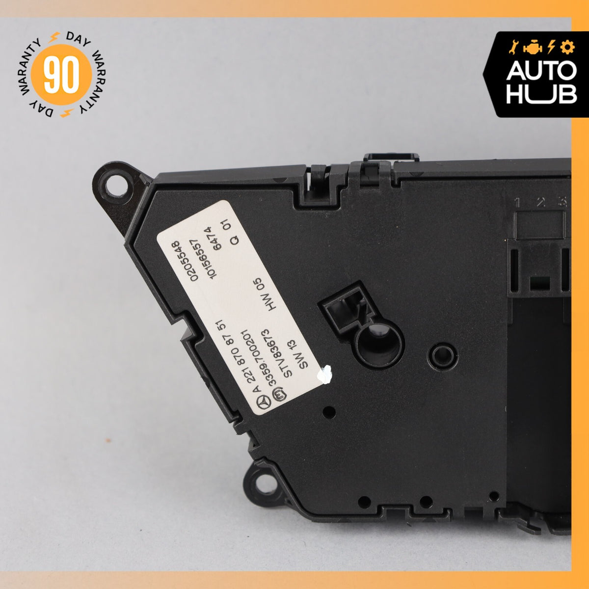07-13 Mercedes W221 S600 S450 Rear Right Side Seat Control Memory Switch OEM - photo 7