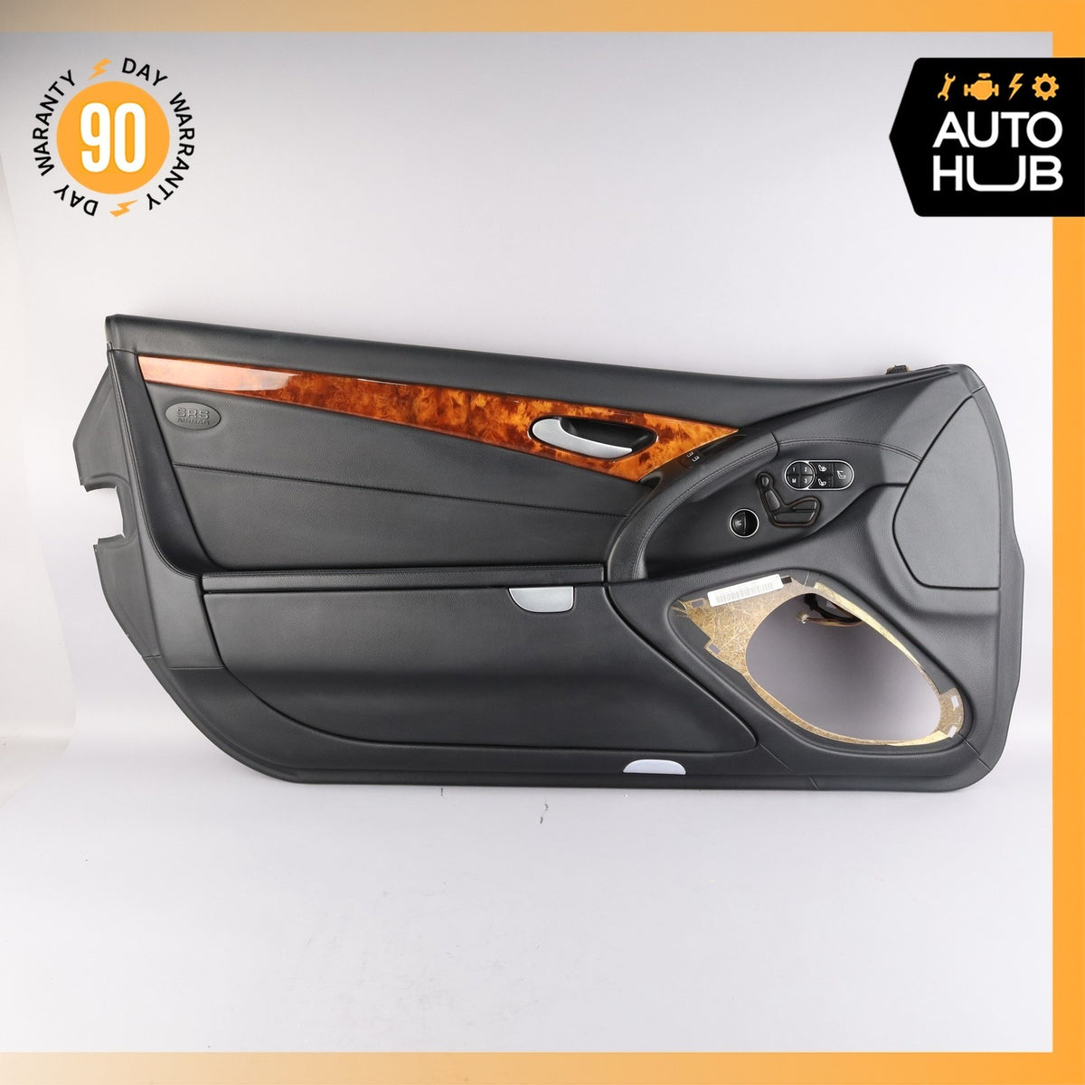09-12 Mercedes R230 SL550 Interior Door Panel Left Driver Side Black OEM - photo 1