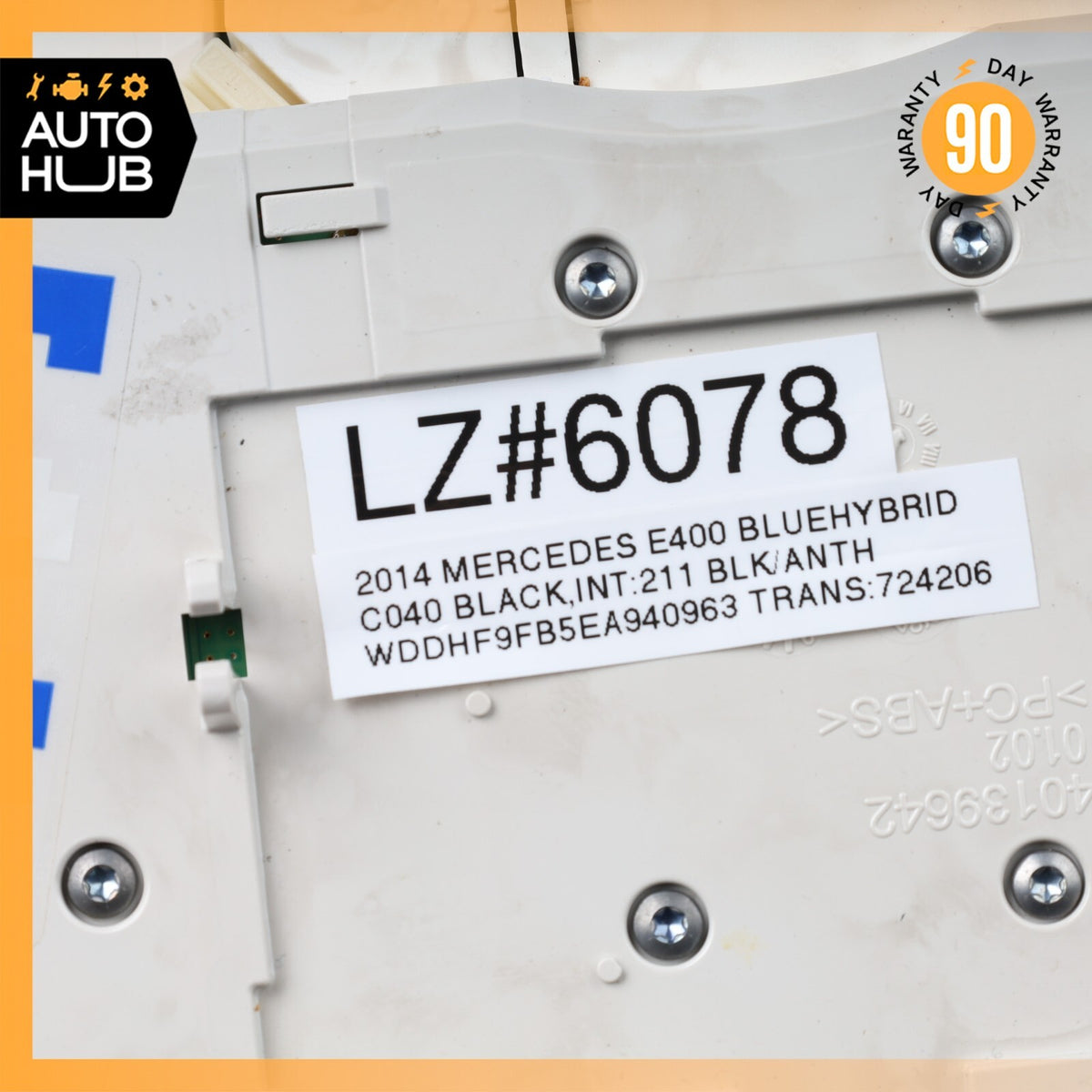 12-18 Mercedes W212 E400 CLS550 CLS400 E350 Overhead Dome Light Lamp Gray OEM - photo 14