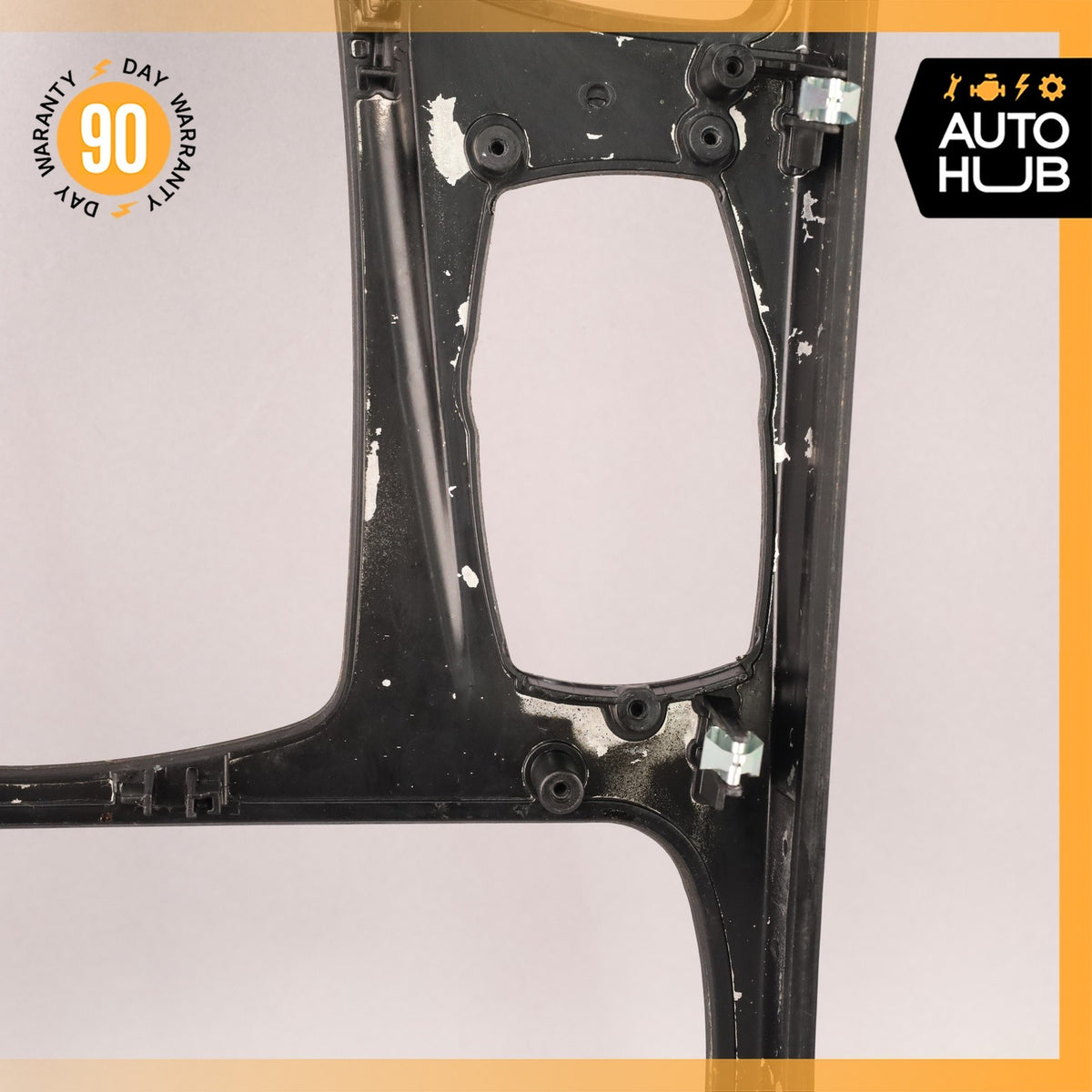 11-13 BMW F10 528i 535i Center Console Shifter Wood Trim Panel OEM - photo 18