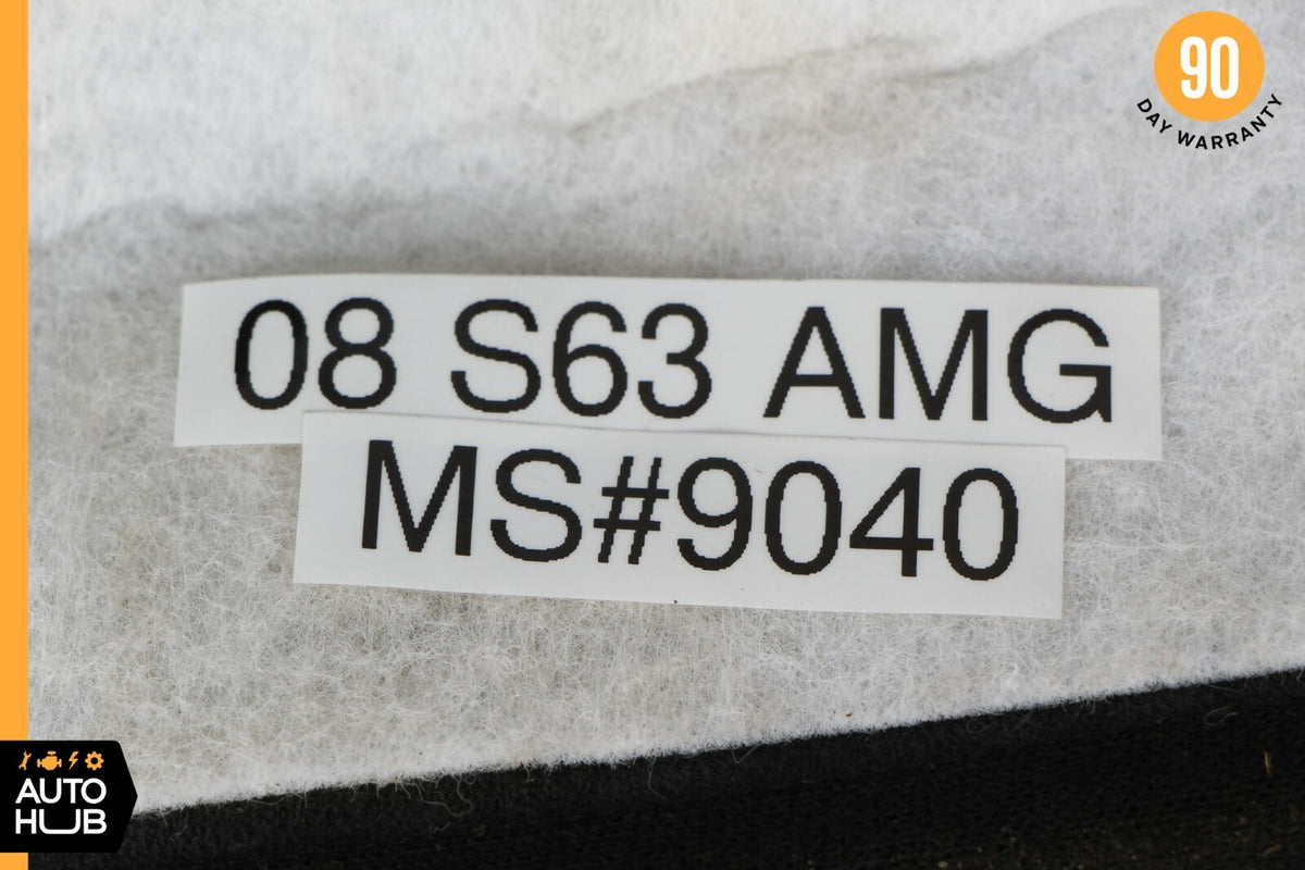 07-13 Mercedes W221 S63 AMG S600 Front Right Side A Pillar Trim Panel OEM - photo 12