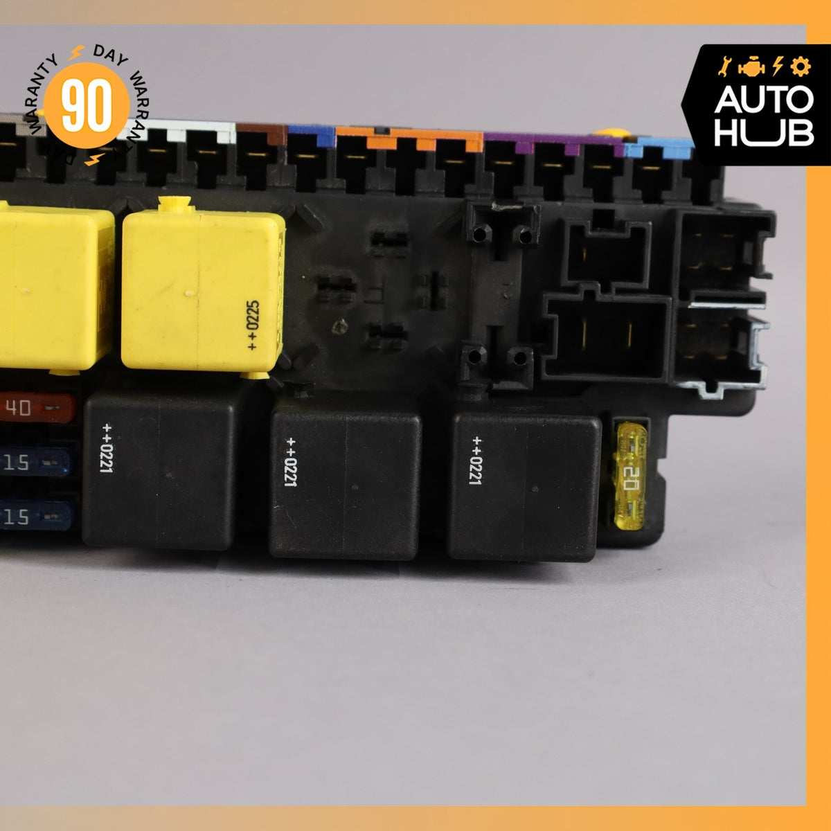 03-12 Mercedes R230 SL500 SL55 AMG Front Left SAM Fuse Box Control Module OEM - photo 5