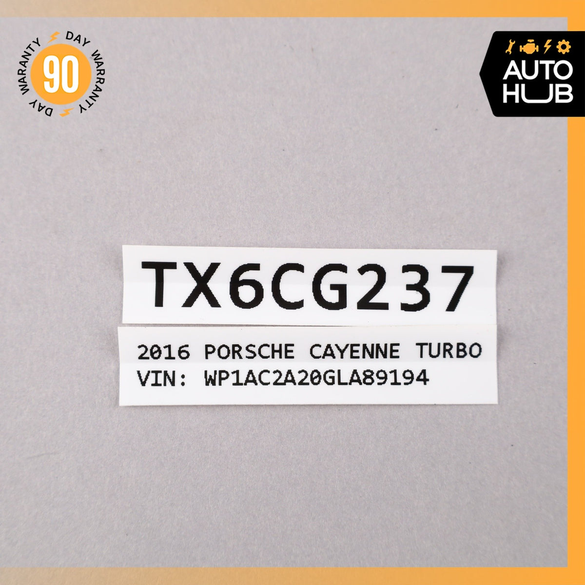 11-18 Porsche Cayenne 958 Turbo Front Left Side Knuckle Spindle OEM 92k - photo 17