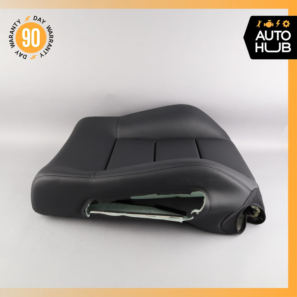 10-13 Mercedes W212 E350 E400 Front Right Seat Cushion Top Upper Black OEM - photo 14