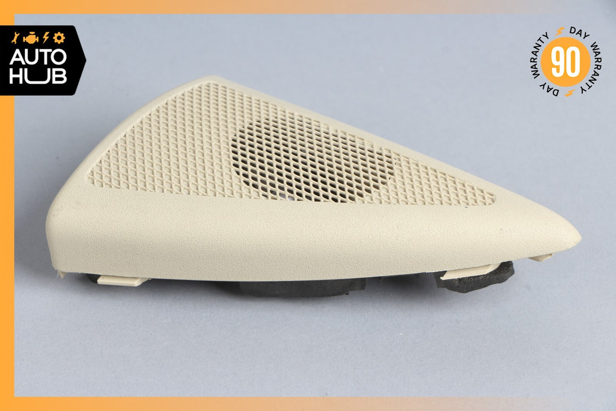 03-06 Mercedes W211 E500 E55 Tweeter Speaker Cover Left Driver Side Beige OEM - photo 5