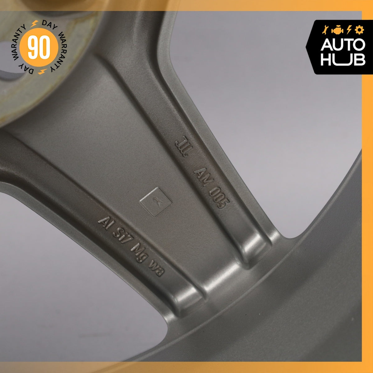 Mercedes W211 E350 E55 CLS55 AMG 9 x 18 18" Rear Wheel Rim 2114016702 OEM - photo 19
