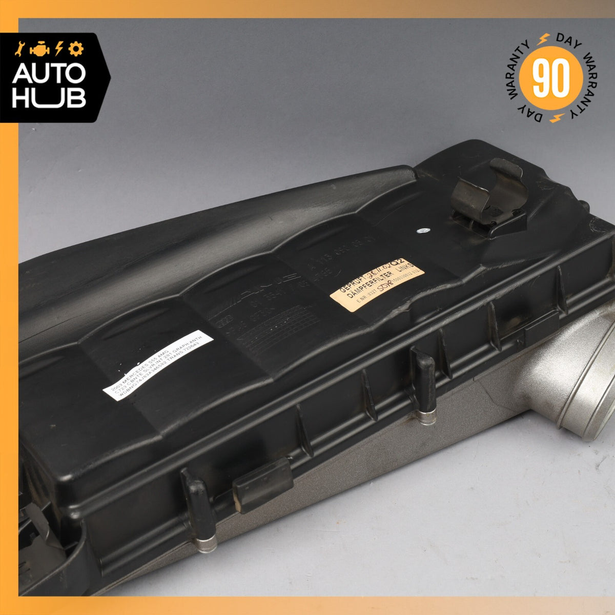 03-08 Mercedes W220 S55 E55 AMG Engine Air Intake Filter Left 1130900501 OEM - photo 10