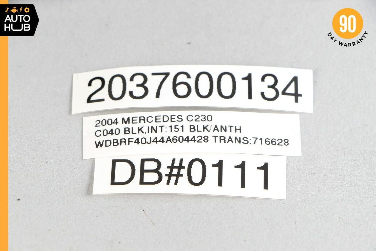 02-05 Mercedes W203 C230 C320 Coupe Front Left Driver Exterior Door Handle OEM - photo 8