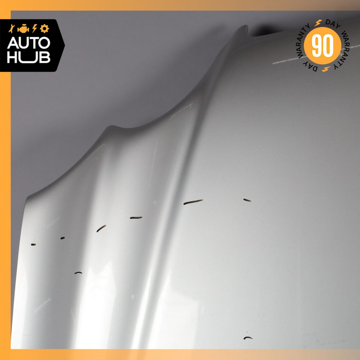 03-08 Mercedes R230 SL500 SL550 SL55 AMG Hood Cover Panel Assembly OEM 86k - photo 4