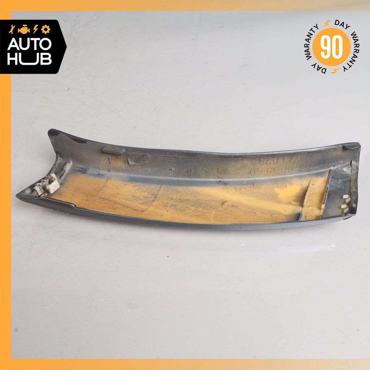 90-95 Mercedes W124 300E Rear Left Driver Side Fender Molding 1246901940 OEM - photo 5