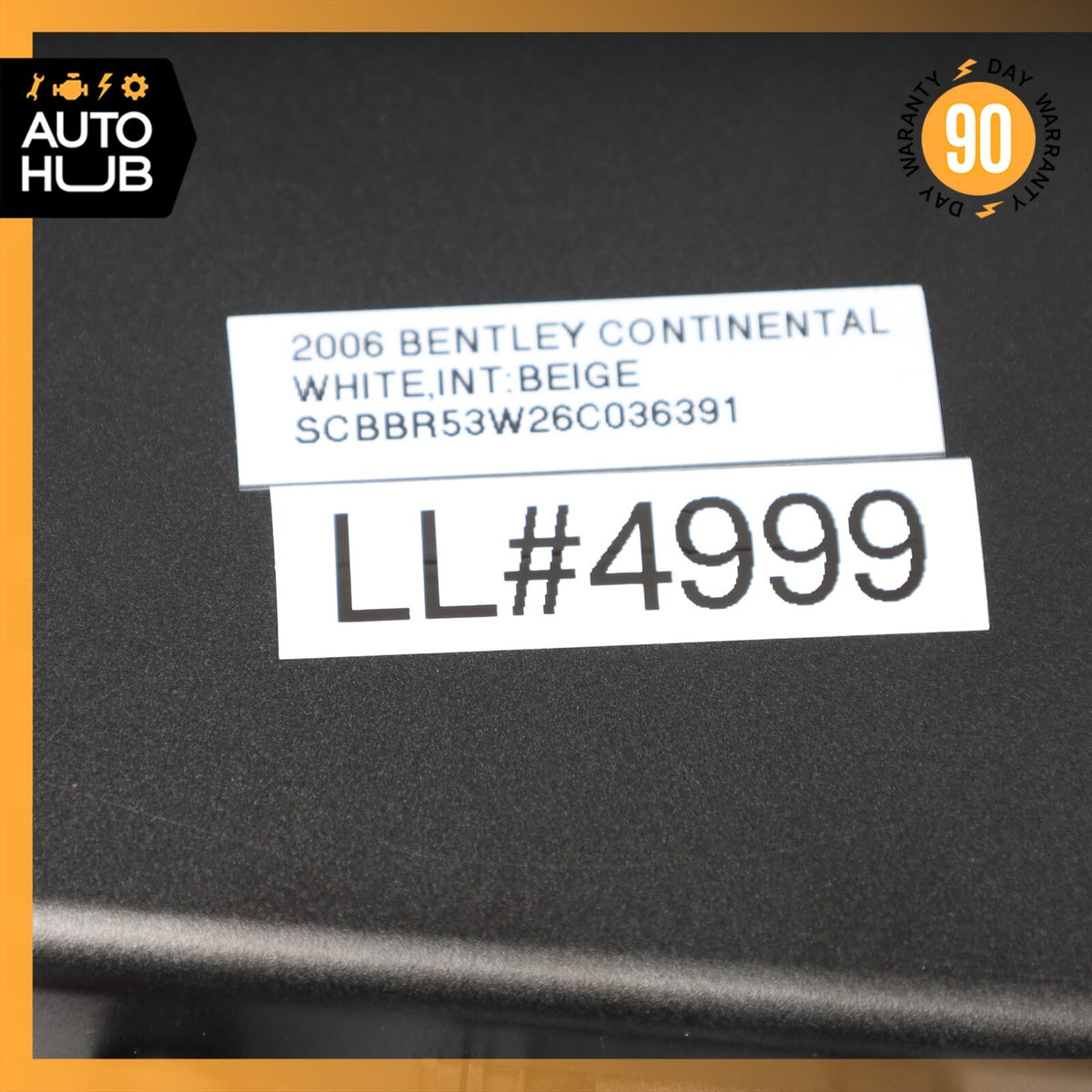 2006 Bentley Continental Flying Spur Communication Phone Control Module OEM 80k - photo 10