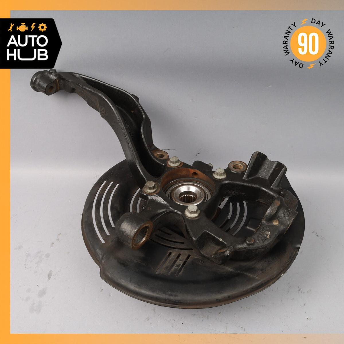 14-16 Land Rover LR4 HSE Front Right Side Spindle Knuckle Hub OEM 86k - photo 8