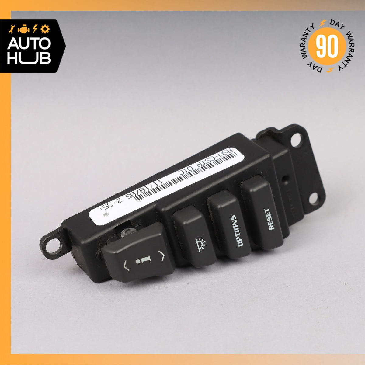 04-09 Cadillac XLR Information Display Switch Button 15251160 OEM 58k - photo 6